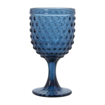 Blue Glass Glasses - 300ml _ø9x16,5cm, Apto Lavavajillas