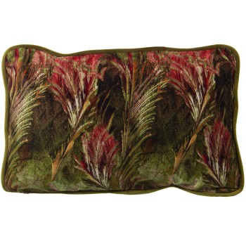 Printed Velvet Pillow With Zip - 50x30cm- 30x50cm