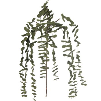 Rami Di Fiori Artificiali - Verde - 130cm - Gomma Eva E Carta 130cm