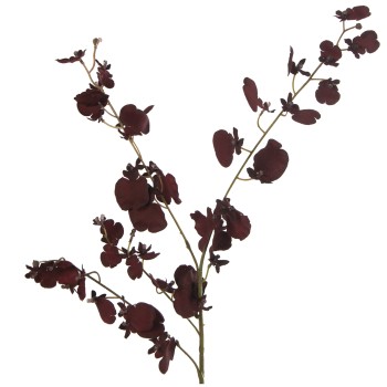 Orchidées En Polyester - Bordeaux _82cm