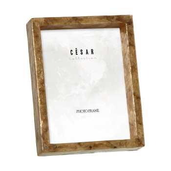 Toasted Mother Of Pearl Photo Frame - 13x18cm-