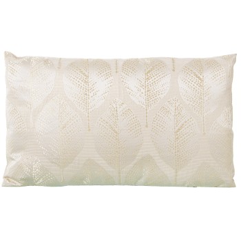 Cuscino In Poliestere Con Zip - Crema - 30x50cm- 30x50cm