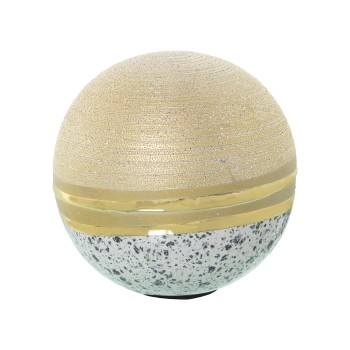 White And Golden Ceramic Balls _ø11cm