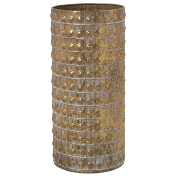 Golden Metal Umbrella Stands Ø20x43cm