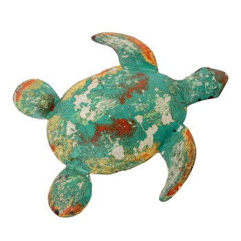 Figure Tortue En Fer 21x3x19cm