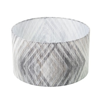 Abat-jour Cylindrique Imprimé- Ø35x20cm, Para Bombilla E-27