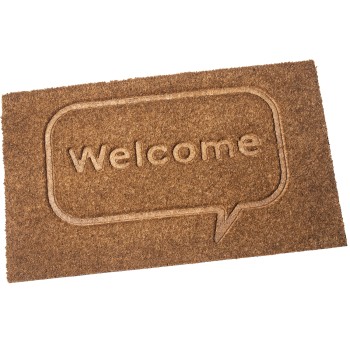 Felpudo Fibra De Coco Welcome-natural 45x75x2cm