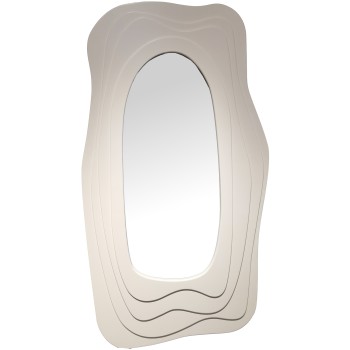Espejo Pared Madera Dm Blanco 90x4x165cm