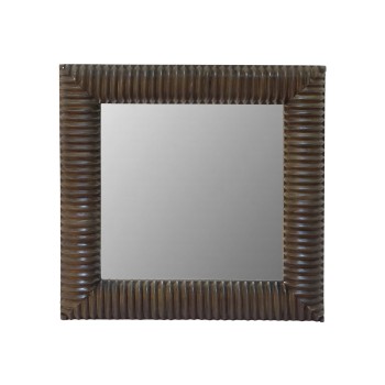 Miroir En Bois De Manguier 90x8x90cm