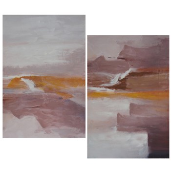 Cuadro Lienzo 80x120cm Abstracto Surtido 80x3x120cm