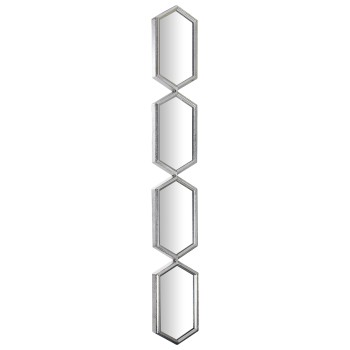 Silver Metal Mirror- 16x4x117cm