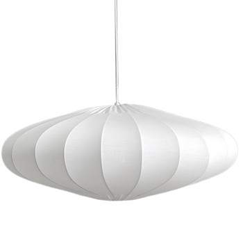 Lámpara Techo Hierro Pantalla Algodón, 1xe27 Max.60w No Incl Ø60x23cm