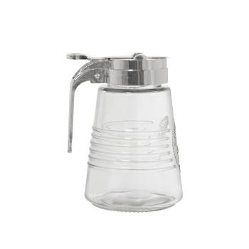 Dosificador Miel/sirope Cristal Ø8x19cm-display:26,5x17,5x5cm