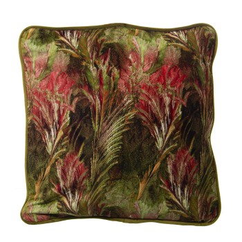 Cuscino In Velluto Stampato Con Zip - 45x45cm- 45x45cm