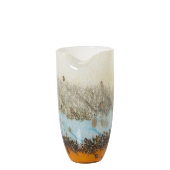 Vaso In Vetro- Ø14x25cm