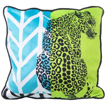Cojín Terciopelo 45x45cm Siara Venecia C/cremallera 45x45cm, 100% Poliéster