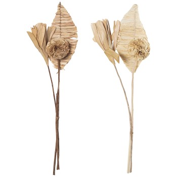 Bouquet De Feuilles/fleurs Naturelles S†ëch†ëes- _60cm