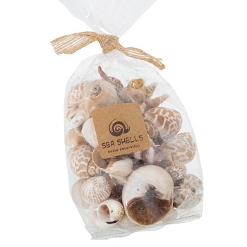 Sac De Coquillages Naturels- _bolsa:9x6x12/22cm