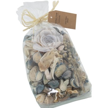Bolsa C/hojas Y Flores Secas Aromatizadas Azul 200 Gramos
