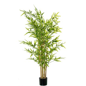 Planta Artificial Bambu 150 Cm 7 Troncos 150 Cm.