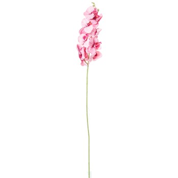Rama Orquídeas Rosa Poliéster 100cm