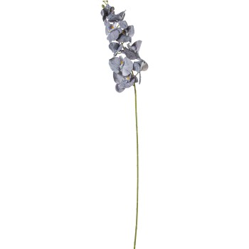 Rama Orquídeas Gris Poliéster 100cm