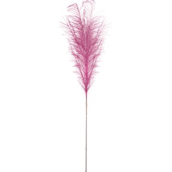 Rama Plumas Rosa Poliéster 110cm