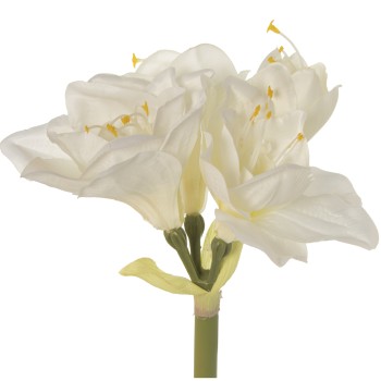 Amarilis Poliester Blanca 71cm