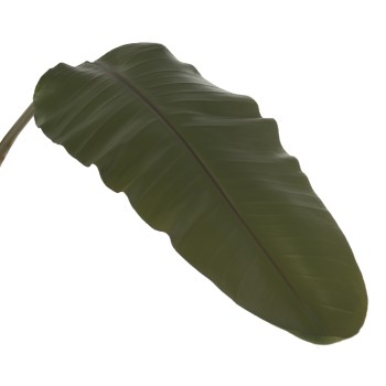 Green Polyester Bird Of Paradise Leaves _115cm