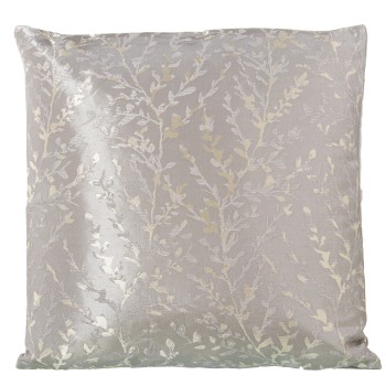 Cuscino In Poliestere Con Zip - Grigio - 43x43cm- 43x43cm