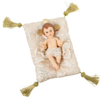 Figura Resina Niño Jesus 23cm 23cm