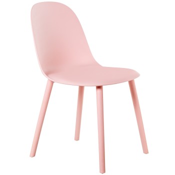 Silla Pp Rosa 45x49x81cm Alt. Asiento:46cm