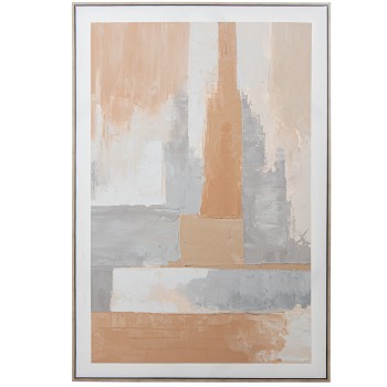 Cuadro Lienzo Impreso Abstracto 80x120cm Marco Ps 80x5x120cm