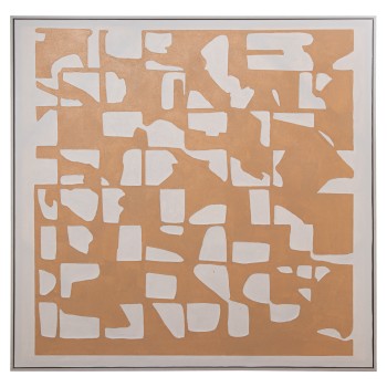 Cuadro Lienzo Impreso Abstracto 120x120cm Marco Ps 120x5x120cm