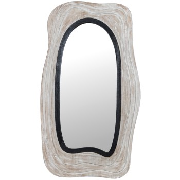 Wooden Wall Mirror 56x3,5x99cm
