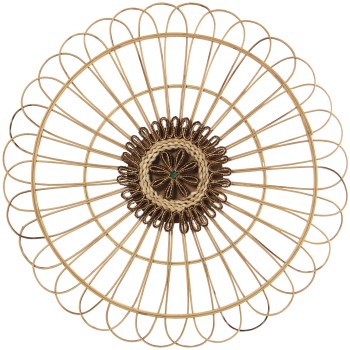 Decorazione Da Parete In Bambu- _60x3x60cm