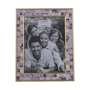 Portafotos Melamina 15x20cm Ext:20,6x25,6x1,5cm