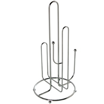 Portarrollo Cocina Metal Cromado Ø15x34cm