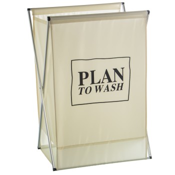 Holder Aluminium/polyester White/black 45x32x71cm, Aluminium.50%+poly.50%